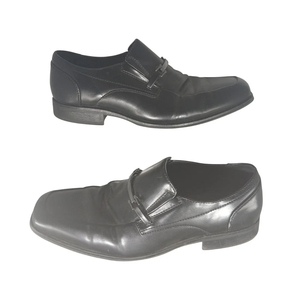 alfani men's dress shoes black Alfani Men's Quincy Cap Toe Oxfords Shoes 12W Black